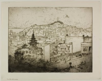 チャイナタウンの端 作： ブロールジュリアスオルソンノルドフェルト