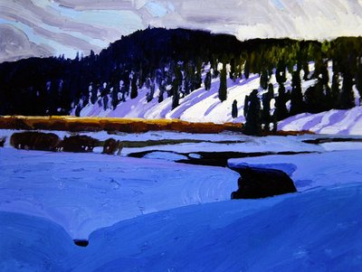 冬の風景 作： Bror Lindh
