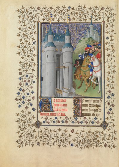 ジャン・ド・フランスのベル・ヒュール、デュク・ド・ベリー 作： Brothers Limbourg