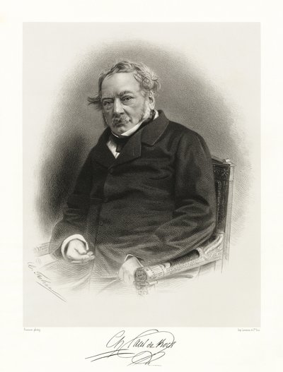 チャールズポールドコック、1856-66年 作： Buisson
