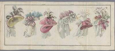 フランスとイギリスの新ファッション誌、1787 年 7 月 20 日、25 ノート、2 年目 作： Buisson
