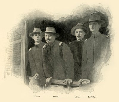 98の卒業生、1899年6月、1899年6月、スペインとアメリカの戦争。 作： Burr McIntosh