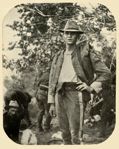 中尉の日、K Troop Rough Riders ... 1898年6月、1899年6月1日、米英戦争。 作： Burr McIntosh