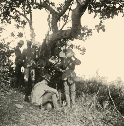 キャプテンパジェット...のこぎり...サンファンの戦い、スペイン-アメリカ戦争、1898年6月、1899年。 作： Burr McIntosh
