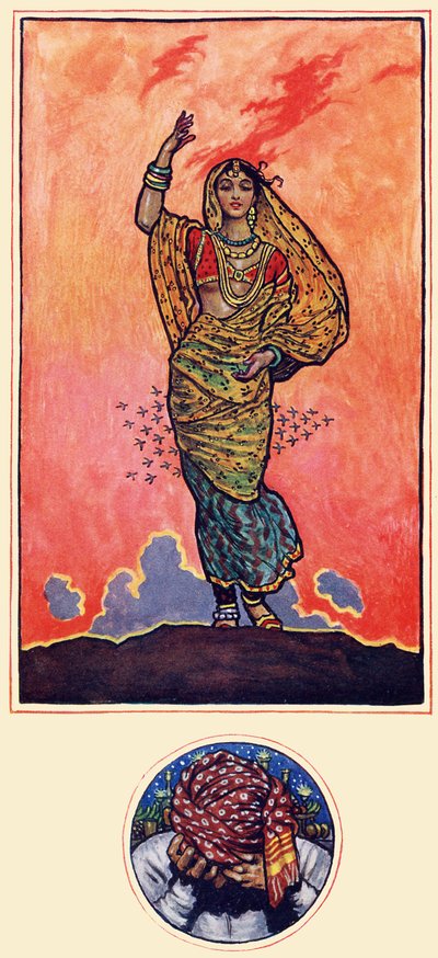 「マホメッド・アクラムの回想」 作： Byam Shaw