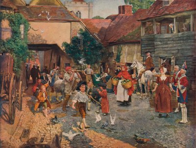 「すべての人を喜ばせる愚か者」、1903年、1912年 作： Byam Shaw