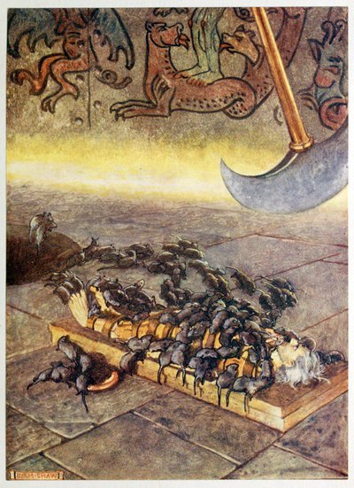 それがどんどん積み重なって、私に押し寄せてきたのです。1909. 作： Byam Shaw