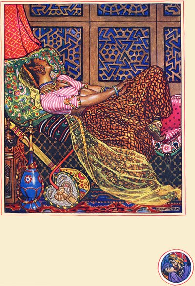 「Zira: in Captivity」、「カーマの園」の詩 作： Byam Shaw
