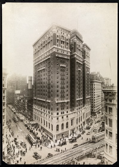 Hotel McAlpin、34th Street and Broadway、ニューヨーク、1912 作： Byron Company
