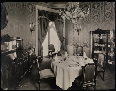 Hotel Knickerbockerの個室1906（銀ゼラチンプリント） 作： Byron Company