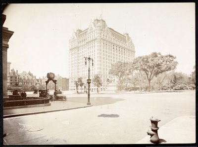 The Plaza Hotel、5th Avenue and 59th Street、New York、1907（シルバーゼラチンプリント） 作： Byron Company