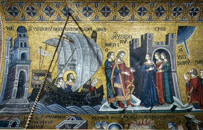 ビザンチン建築：キオスの聖イジドールの生活 作： Byzantine
