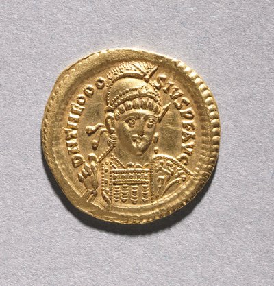 テオドシウス2世とバレンチニア3世の固相線 作： Byzantine