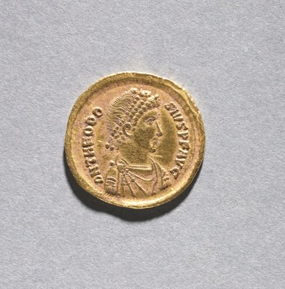テオドシウス1世のソリドゥス 作： Byzantine
