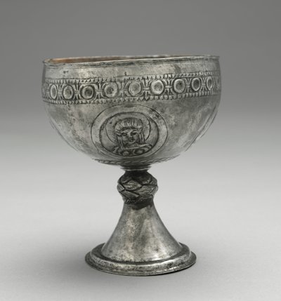ベス・ミソナの聖杯（コンスタンティノープルまたはシリア、500～700年頃）（銀製 作： Byzantine Byzantine