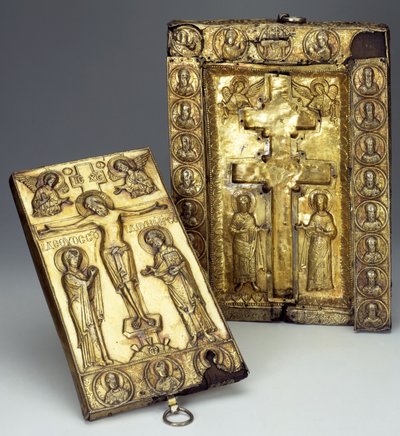 トゥルークロスの聖遺物箱、11世紀前半から12世紀末 作： Byzantine Byzantine