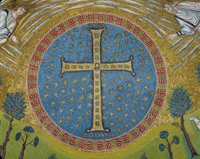 Crux gemmata（モザイク） 作： Byzantine School