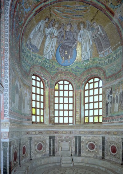 アプスの内部、6世紀 作： Byzantine School
