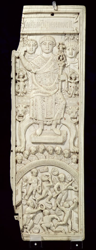 アレオビンドゥス領事館、コンスタンティノープル、紀元506年のパネル（199108も参照） 作： Byzantine School