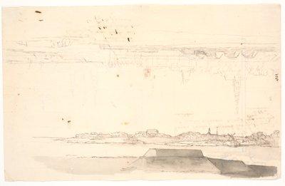コペンハーゲンの 2 つの展望。 救世主教会のあるもの 作： C.A. Lorentzen