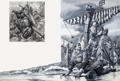 決定的な戦いウィリアム、ヘイスティングスで陥落 作： C.L. Doughty
