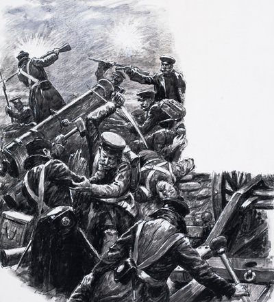 インケルマンの戦い、衛兵の突撃 作： C.L. Doughty