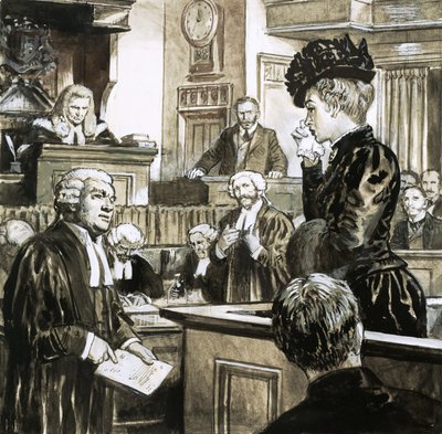 マドレーヌ・スミス殺人事件の裁判 作： C.L. Doughty