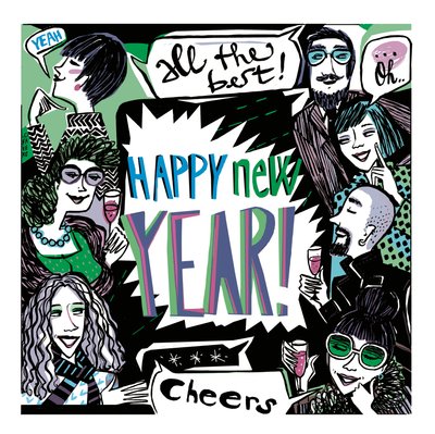 新年おめでとう 作： COSTANZA FAVERO