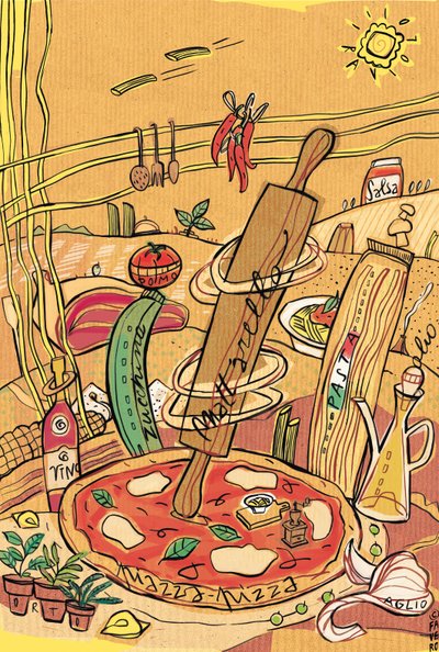 イタリア料理 作： COSTANZA FAVERO