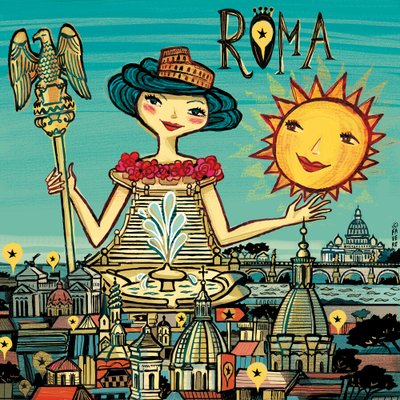 ROMA（インクとデジタル） 作： COSTANZA FAVERO