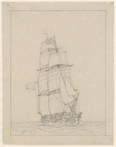 ブリッグ 作： Christoffer Wilhelm Eckersberg