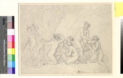 ダイアナとアクテオン。 作： Christoffer Wilhelm Eckersberg