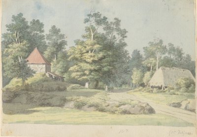 Mønのレンガ工場 作： Christoffer Wilhelm Eckersberg