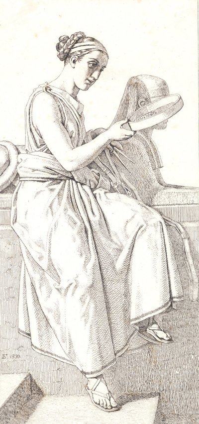 理由。 寓意図 作： Christoffer Wilhelm Eckersberg
