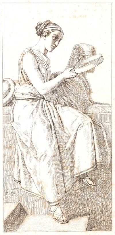 理由。 寓意図 作： Christoffer Wilhelm Eckersberg