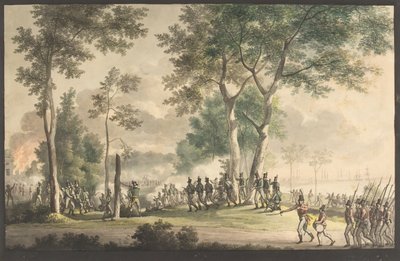 1807 年 8 月 31 日のクラッセンの庭でのライフ ハンターの結果。 作： Christoffer Wilhelm Eckersberg