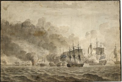 巣の戦い 作： Christoffer Wilhelm Eckersberg