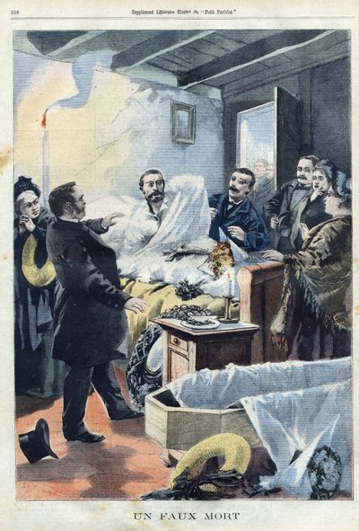 偽の死者 作： C. A. & Crespin A. L. C (1859 1944) Andrieux
