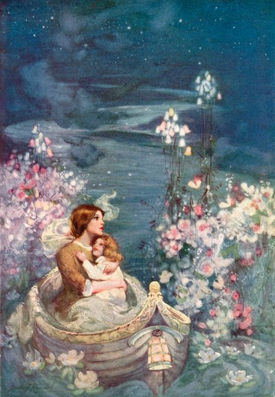 The Beautiful Land Of Nod (カラー リソ) 作： C. Dudley (after) Tennant