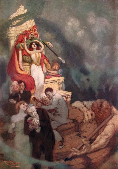 労働の死（カラーリソ） 作： C. Dudley (after) Tennant