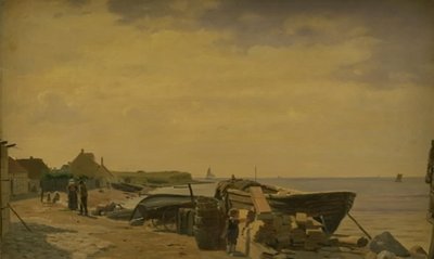 Korsørの沿岸部 作： C. Eckardt