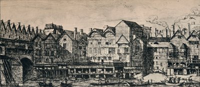パリ市の一部、1915 作： C. H. Meryon