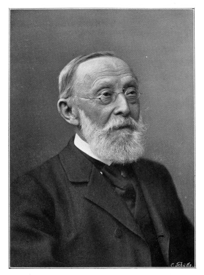 Rudolph Virchow、ドイツの病理学者、1902年。 作： C. Schutte