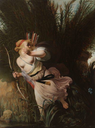 パンとシリンクス 作： Cesar Boetius van Everdingen