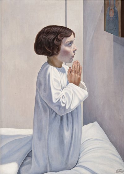 祈り 作： Cagnaccio di San Pietro