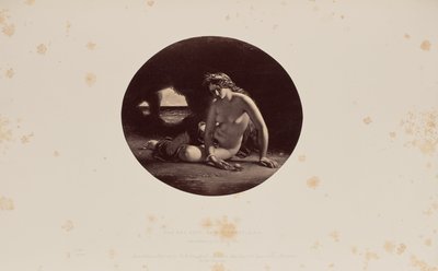 W.E.フロスト著『海の洞窟』A.R.A. 作： Caldesi and Montecchi