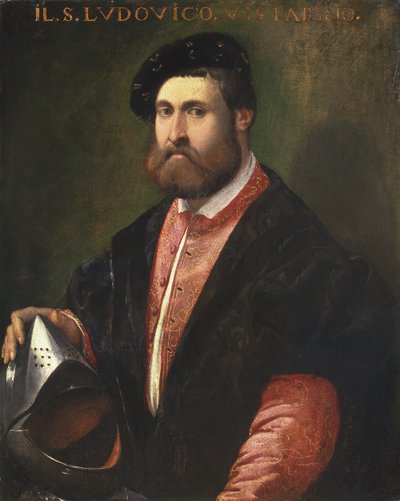 キャプテンLudovicoVistariniの肖像 作： Callisto Piazza