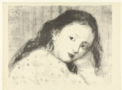 Hoofd van een meisje 小さな女の子の頭の研究 子供の勉強 裁判（シリーズタイトル） 作： Camille Bourget