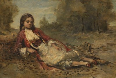 アルジェリア語 作： Camille Corot