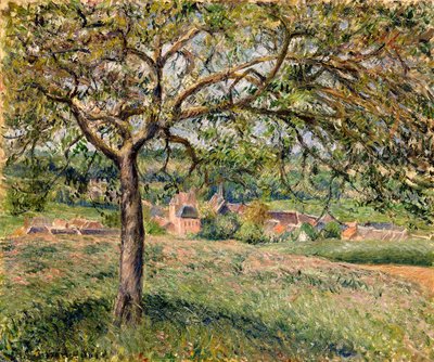 エラニーのリンゴの木、1884 作： Camille Jacob Pissarro